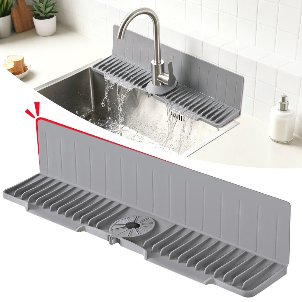 Silicone Tap Washer - New Silicone Faucet Draining Pad Non-Slip