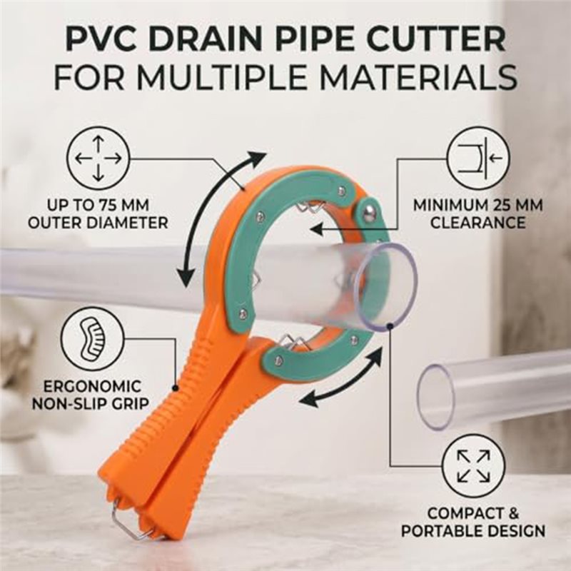 RABIT AS59Pipe Cutter Non-Slip - Pipe Cutter Ratchet recension och pris