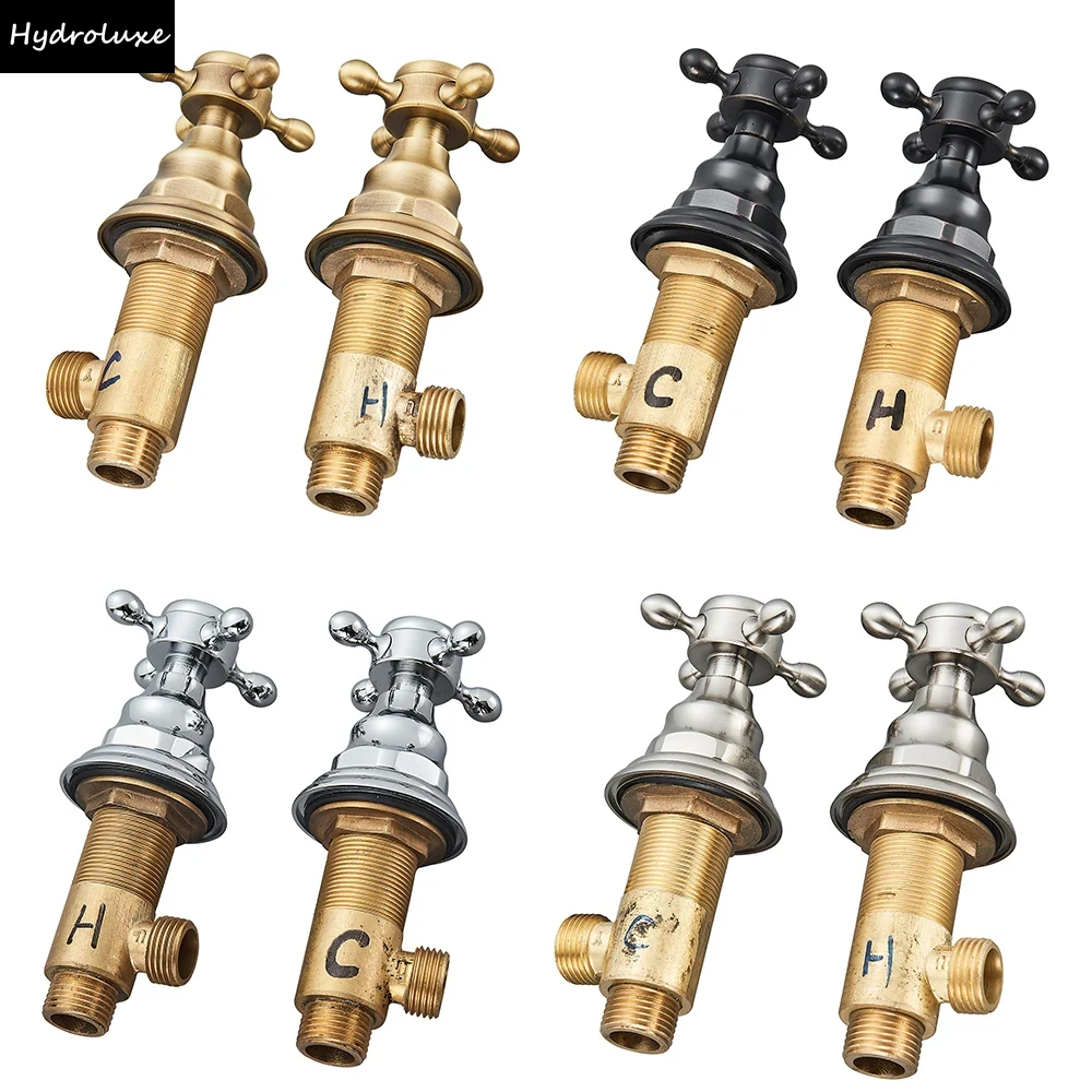 2pc Bath Faucet Switch Handles - Basin Mixer Cartridge recension och pris