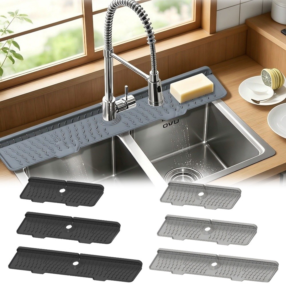 New Silicone Faucet Drain Mat  - Silicone Tap Washer recension och pris