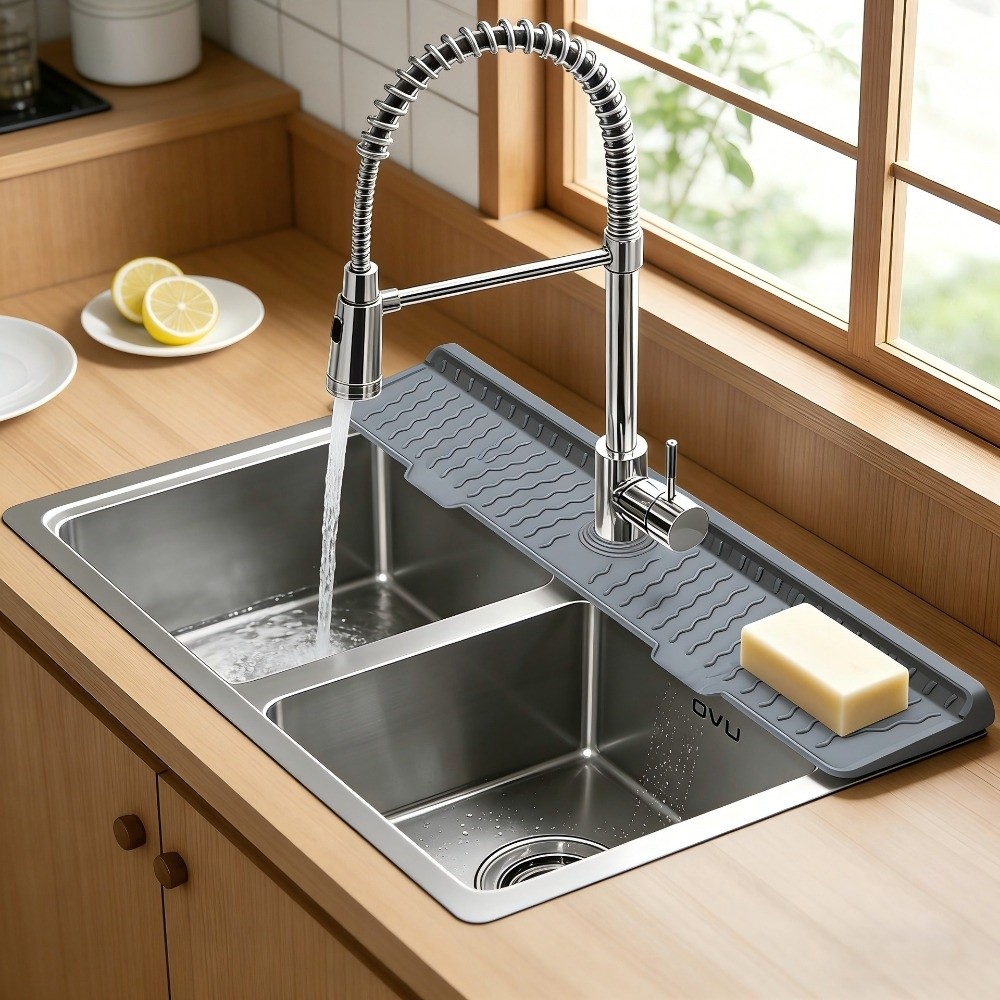 New Silicone Faucet Drain Mat  - Silicone Tap Washer recension och pris