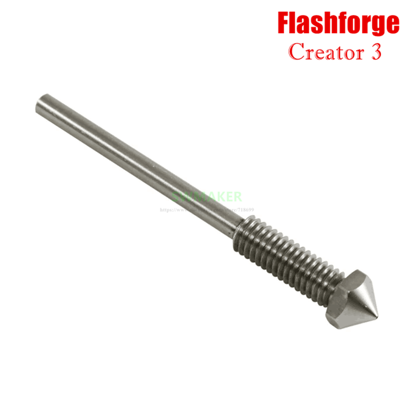 1pc Flashforge Creator 3 Nozzl - Ptfe Tape Thread recension och pris