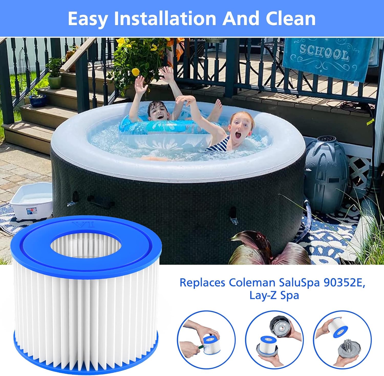 Hot Tub Filter VI, Spa Filter  - Basin Mixer Cartridge recension och pris
