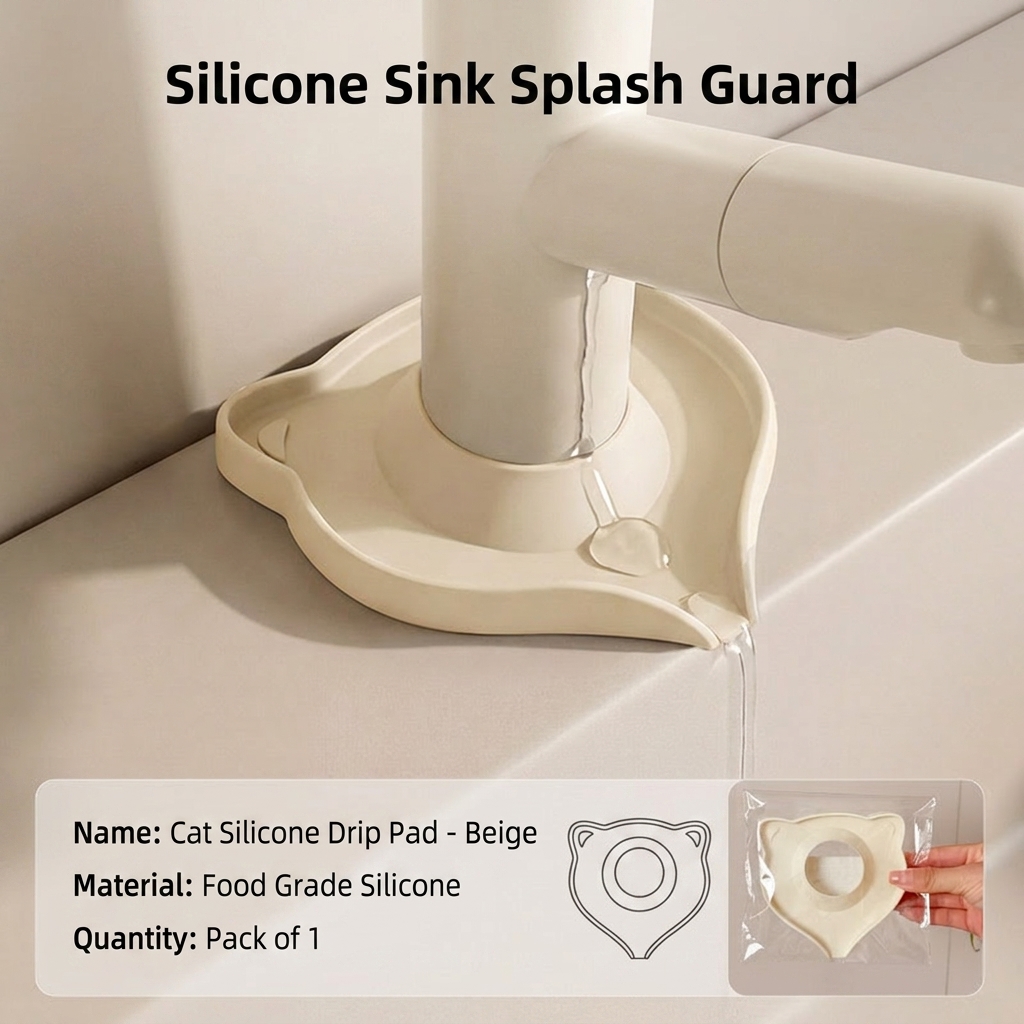 Faucet Drain Mat Silicone Anti - Silicone Tap Washer recension och pris